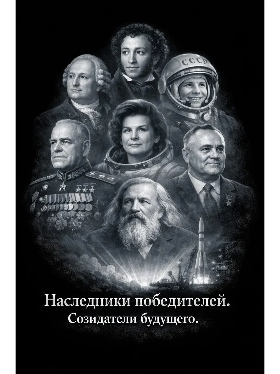 Постер А3 Наследники победителей, созидатели будущего — миниатюра 5