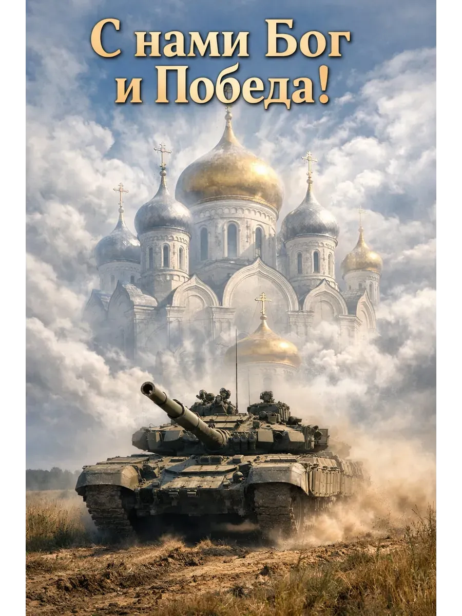 Постер А3 С нами Бог и победа — миниатюра 5