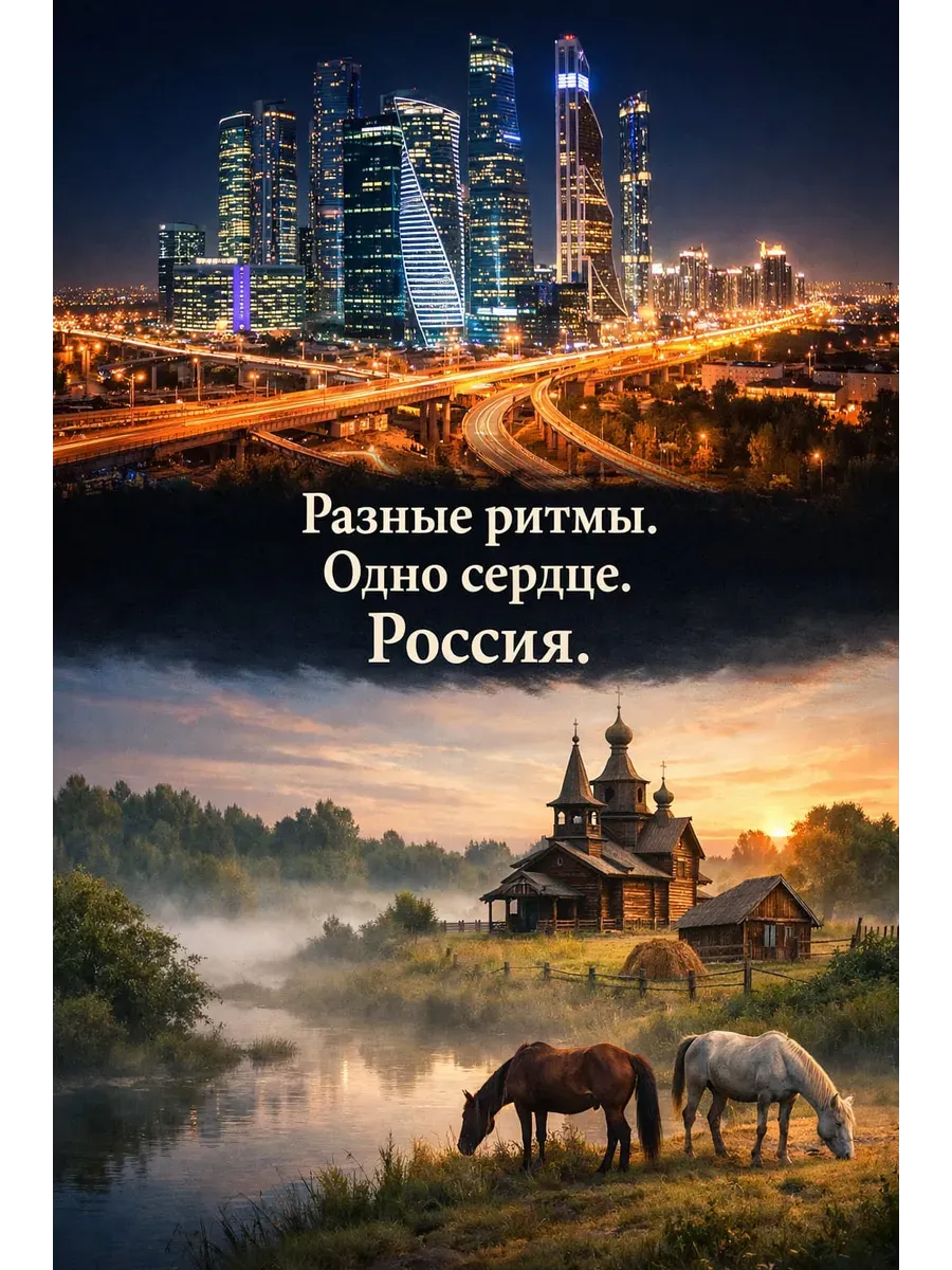 Постер А4 Разные ритмы, одно сердце. Россия. — миниатюра 5