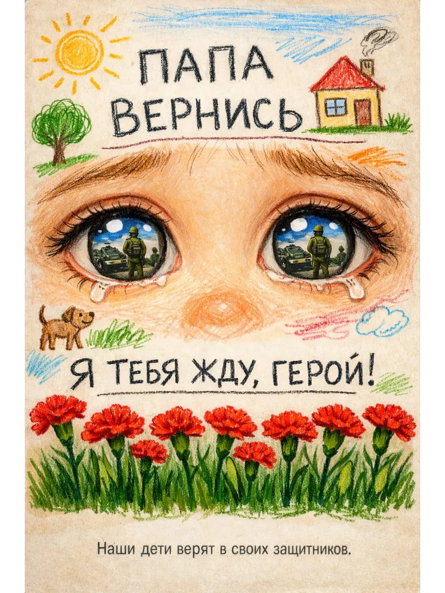 Постер А3 Я тебя жду, герой — миниатюра 5
