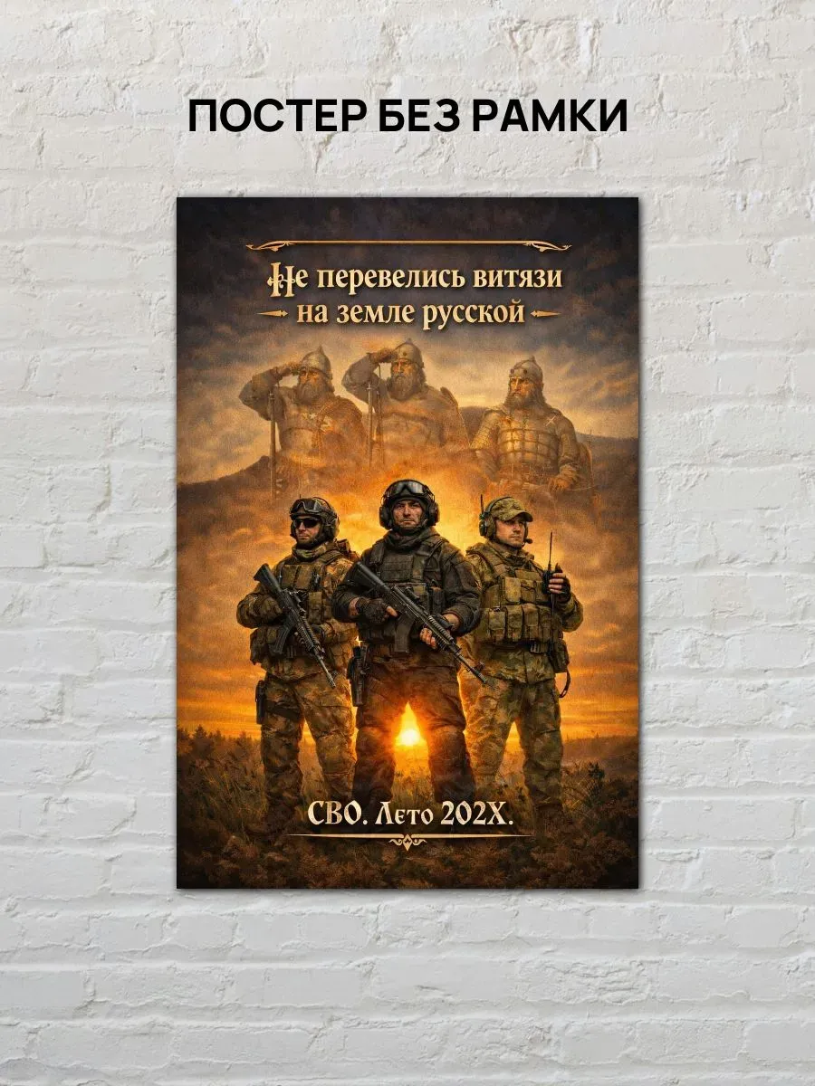 Постер А3 Витязи — миниатюра 4