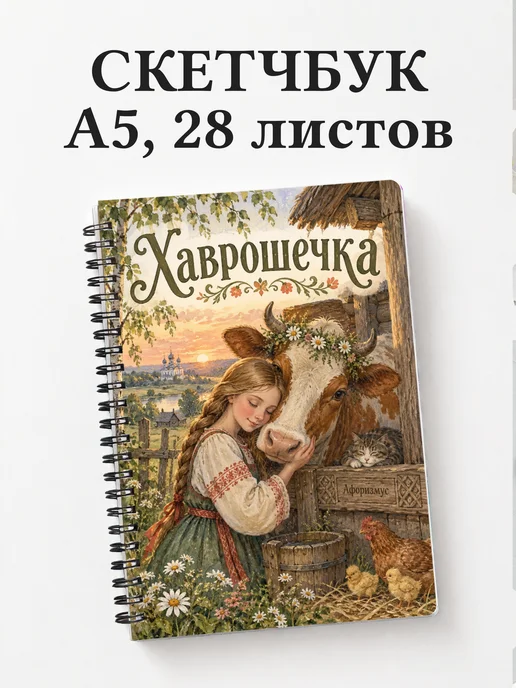 Скетчбук Хаврошечка
