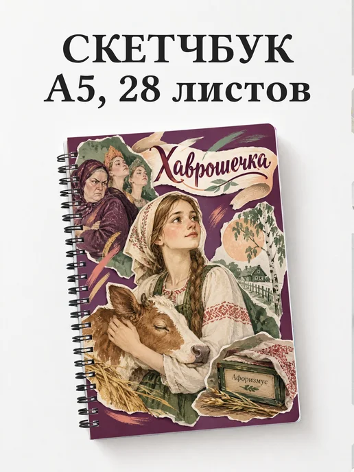 Скетчбук Хаврошечка