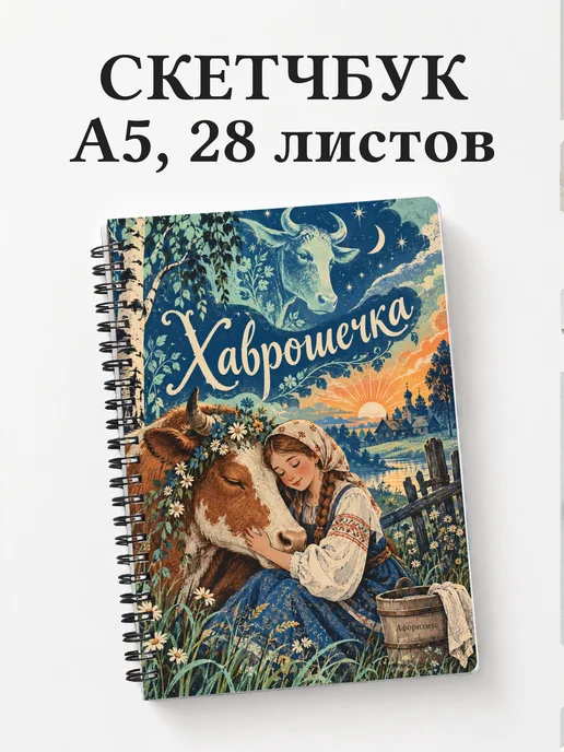 Скетчбук Хаврошечка