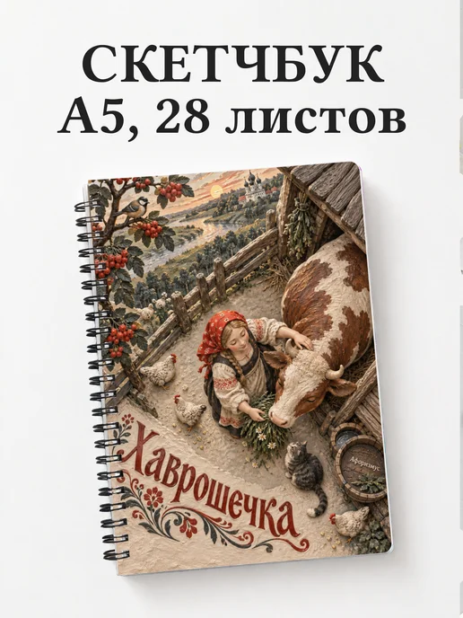 Скетчбук Хаврошечка