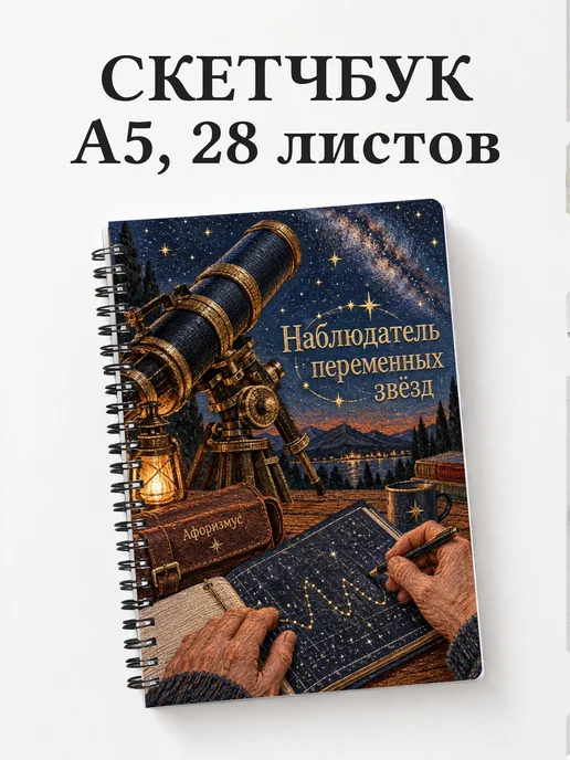 Скетчбук наблюдателя переменных звёзд