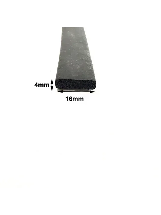 Нет бренда Черная уплотнительная лента EPDM 5-17 мм, черный