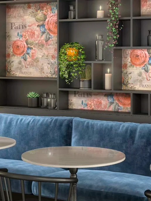 Gracia Ceramica Плитка керамическая панно Стори Вуд матовый 800х800, 800x800, фото 2