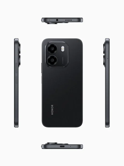 Смартфон HONOR X6E 4/256 ГБ, черный, фото 4