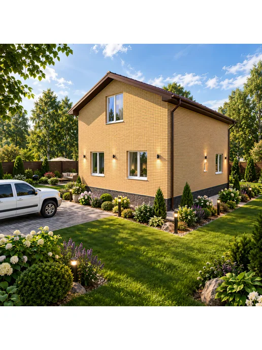 Проект дома 118 м2, вариант, фото 6