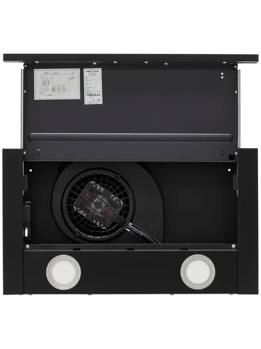 КРОНА Вытяжка KAMILLA T 500 BLACK, черный, фото 3