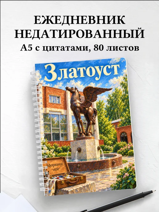 Ежедневник недатированный Златоуст