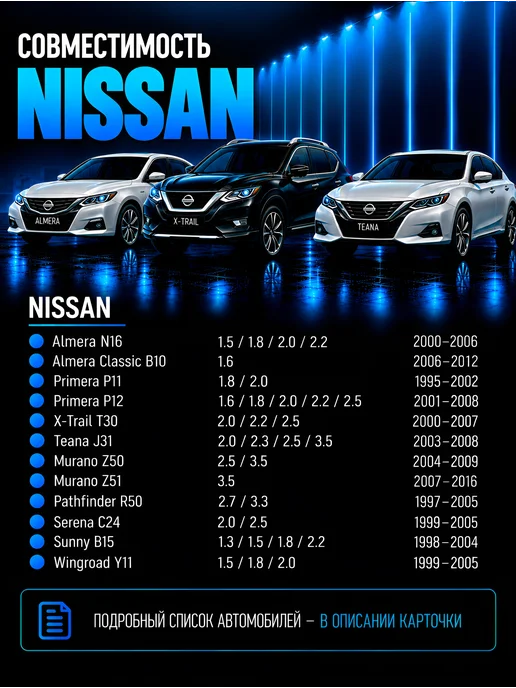 DASHIWA Фильтр воздушный Nissan Almera Classic, Primera P12, вариант, фото 3