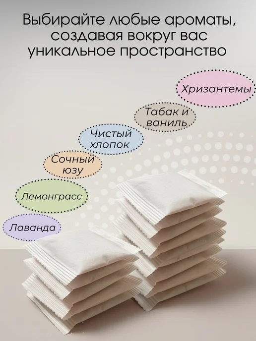 spafy Аромасаше ароматическое саше для белья в шкаф, вариант, фото 3