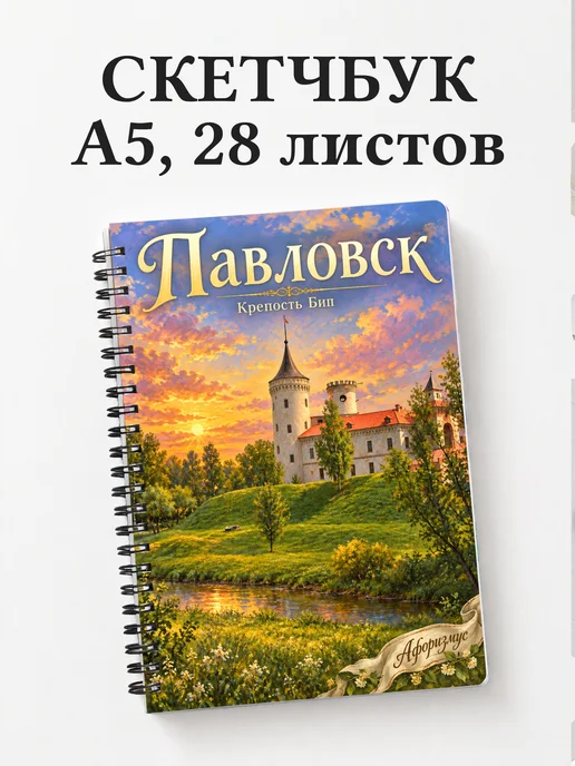 Скетчбук Павловск