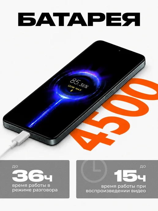 Смартфон Xiaomi Redmi Note 11 Pro Plus 8/256 ГБ, черный, фото 7