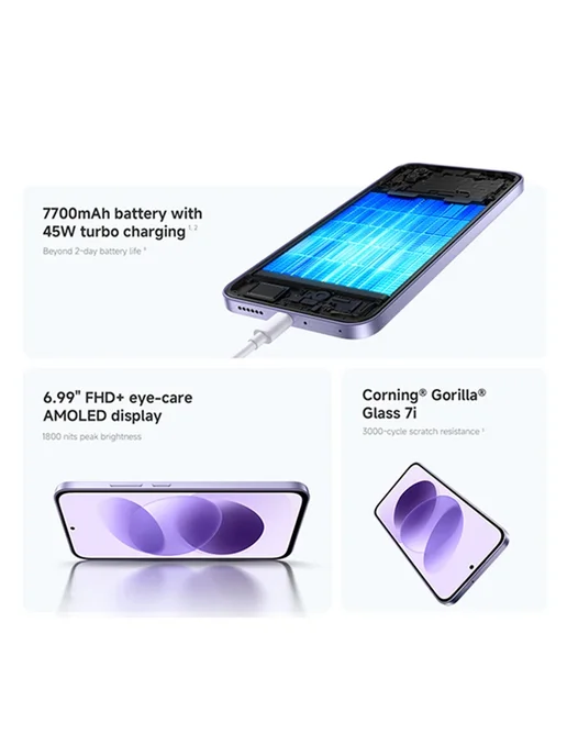 Смартфон Xiaomi Redmi Note 17 4/128 ГБ, голубой, фото 3